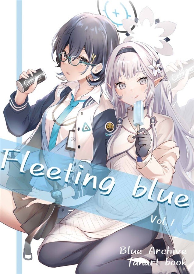 HaruHaru Sensei - Blue Archive - Art Book - Doujinshi - 2 - Blue Album