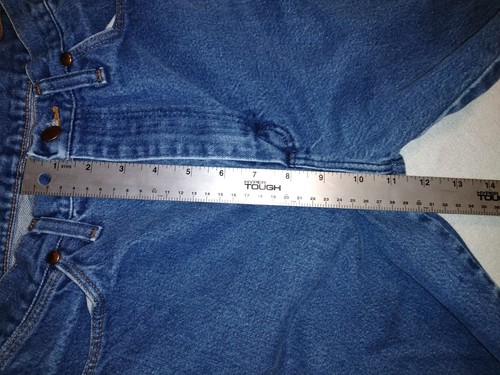 Wrangler Vintage Cowboy Cut Style 13MWZ Jeans Mens 30X34 Medium Wash 100% Cotton - Picture 9 of 12