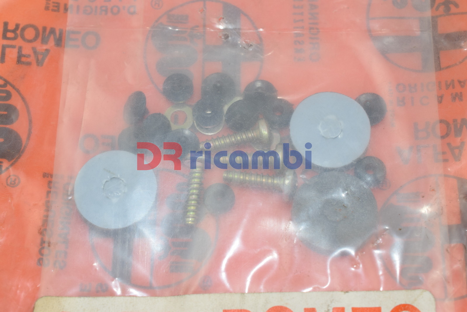 Kit Fissaggio Targa Alfa 164 Posteriore | Cod. 60509766 | Viti Originali