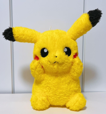 Pikachu Pokemon warm and healed Big Plush doll 22cm BANDAI prize