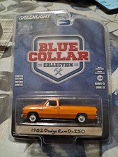 1982 Dodge Ram D-250 – Orange Diecast 1:64 Scale Model - Greenlight 35280C