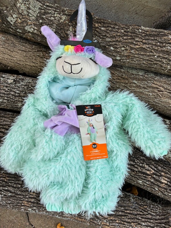 NEW Hyde and Eek Whimsical Toddler Llama Costume, 18-24 month, Unicorn Faire