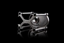 Area RC Hi Flow Air Filter Without Element Silver Upgrade For KM X2 & Losi 5ive