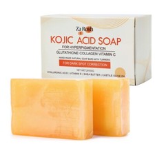 Kojic Acid Turmeric Dark Spots removal Lightening Soap All Skin Types 2x100G