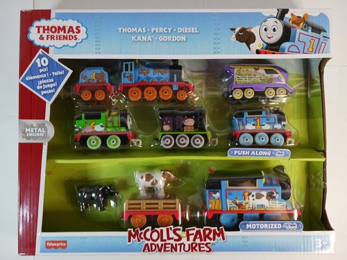 Thomas & Friends Around The Farm Engine Pack Thomas Percy Kana Gordon Die-cast