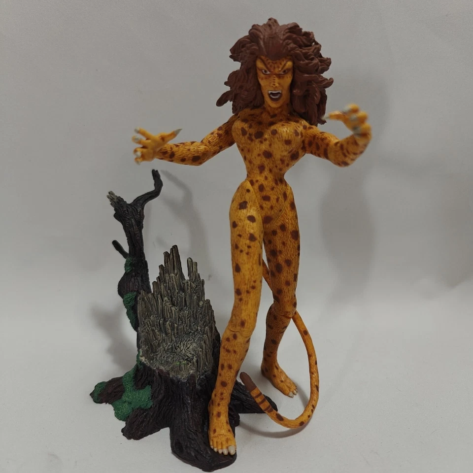 Figura de acción DC Direct Wonder Woman: Amazons and Adversaries CHEETAH con tocón Foto 2 de 4