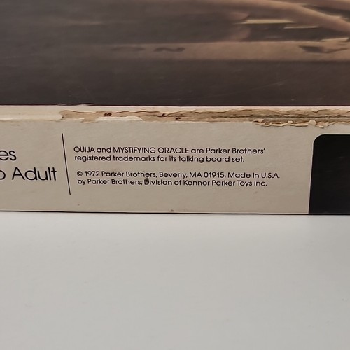 Bonito Tablero Ouija Mystifying Oracle Juego Spirit Board De Colección 1972 Parker Brothers - Imagen 9 de 12