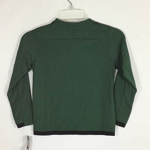 NY New York Jets NFL Team Apparel / Gray Green Long Sleeve Shirt / Kids M 5/6 - Picture 5 of 6