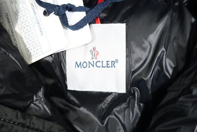 MONCLER BLACK 6 2XL MAYA PUFFER DOWN HOODED JACKET MENS NWT