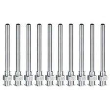 10 Pcs 10G 1.5 Inch Blunt Tip Dispensing Needle for Refilling Liquid Inks