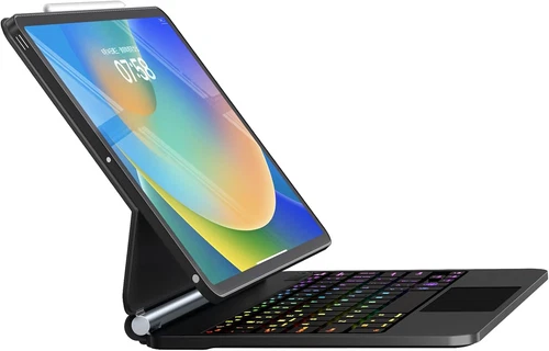 For Ipad 9Th Generation Case with Keyboard,Magic Magnetic Keyboard Case for Ipad