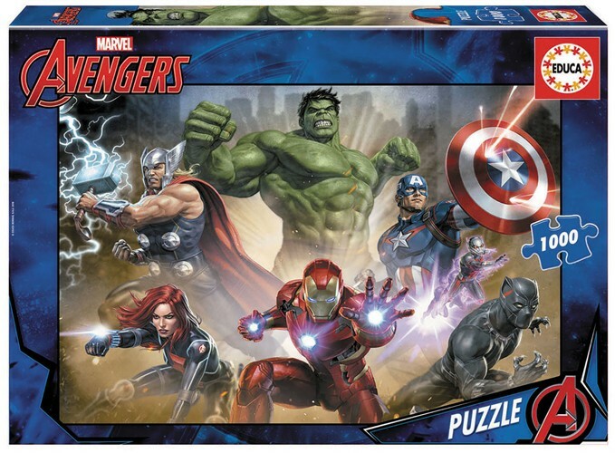 EDUCA Puzzle Marvel The Avengers 1000 Teile MARVEL Neu & OVP