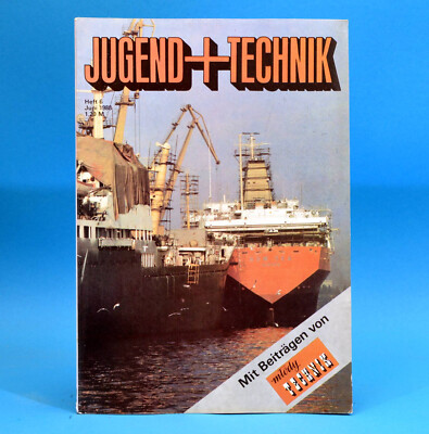 DDR Jugend + Technik 6 1988 Alfa Romeo BMW K 75  Polen EAW Berlin Erdöl LOK D