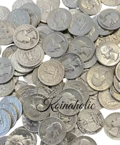 Silver Washington Quarters, Pre 64, Circulated, BUY 10, Get 1 FREE 🔥