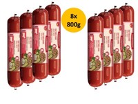 Fleischeslust Lifecycle Junior Saftiges Rind | 8X 800G