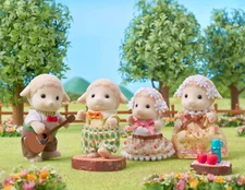 Sylvanian Families Calico Critters Sheep Family