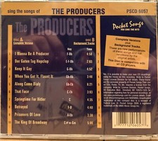 6057 PRODUCERS   POCKET SONGS KARAOKE CDG  LOT MI