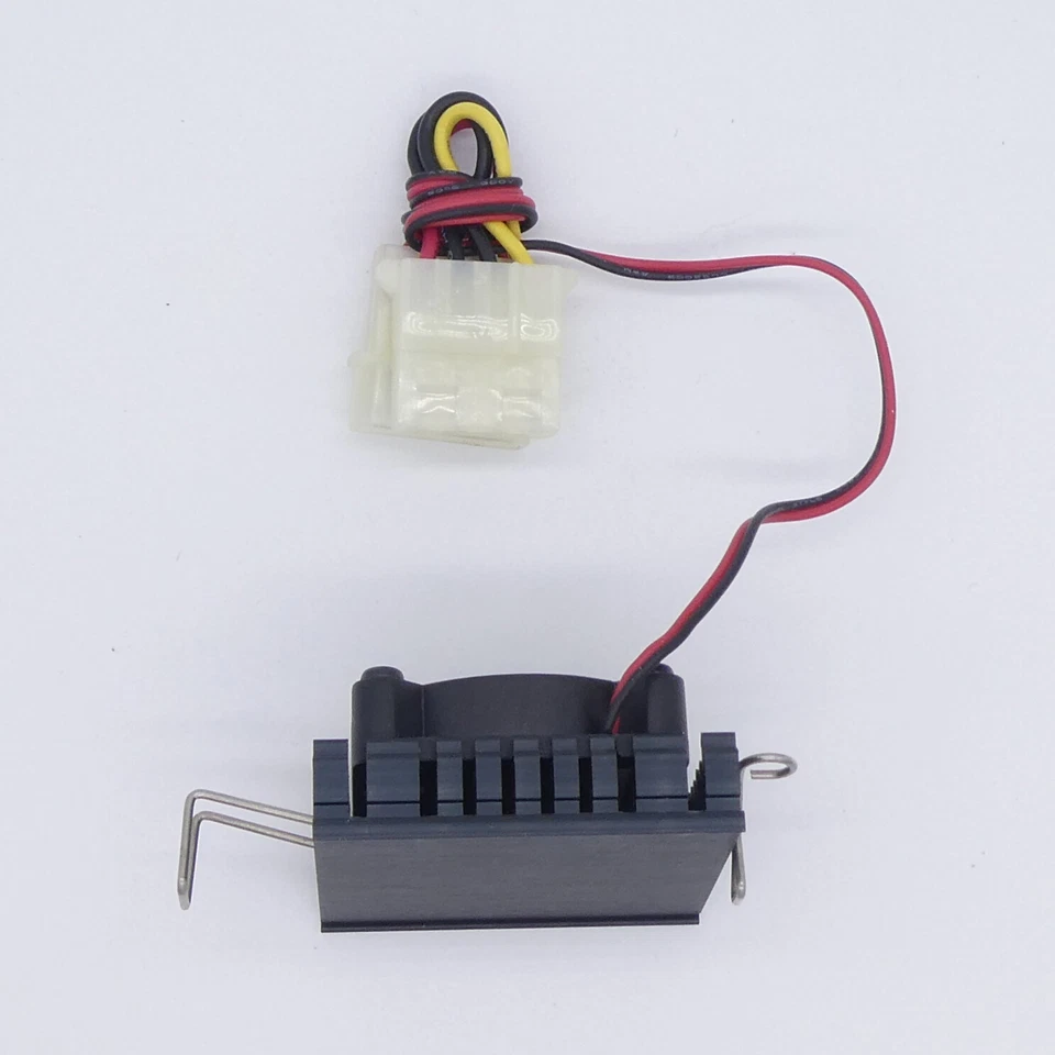 Pentium 586 Socket 7 CPU Fan with Aluminum Heat Sink Molex 4 PIN Connector - Image 2 of 4