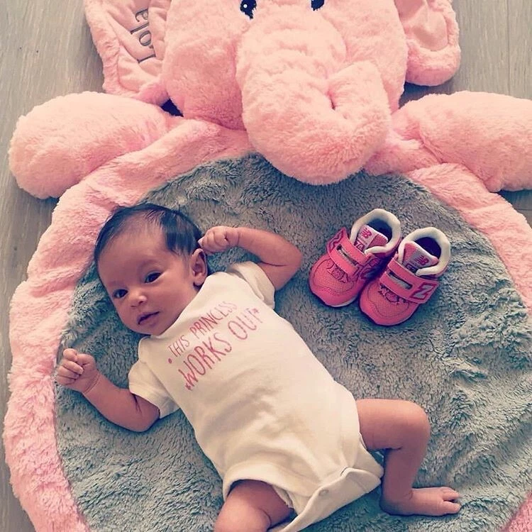 Luxury Play Mat, Pink Elephant Soft Baby Gym Play Mat
Opens in a new window or tab
