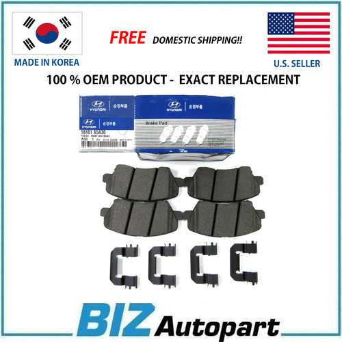 OEM GENUINE FRONT BRAKE PADS KIT FOR 1617 HYUNDAI ELANTRA GT (i30