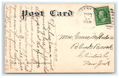 1909 New England View Boston and Maine RR Deerfield Valley MA Massachusetts - Picture 2 of 2