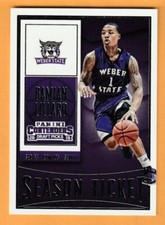 Damian Lillard Weber State Wildcats 2015-16 Contenders Draft Picks #20