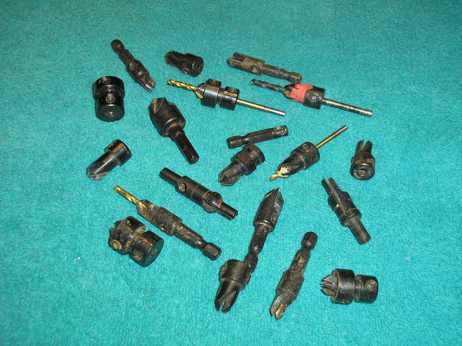 MIXED LOT OF MISCELLANEOUS ASSORTED COUNTER SINKS 16 TOTAL CHEAP! eBay