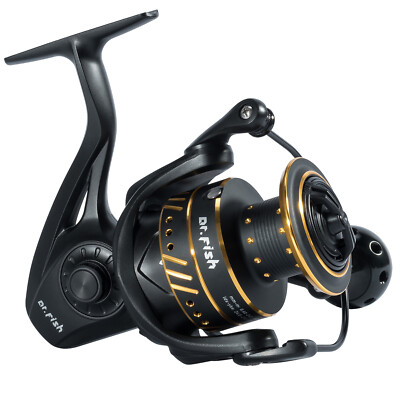 Spinning Reel Fishing 9+1BB Powerful Smooth Aluminum Spool