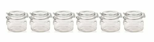 Glas Mit BüGelverschluss 600 Ml 6Er Set DrahtbüGelglas Einweckglas Vorratsglas-image
