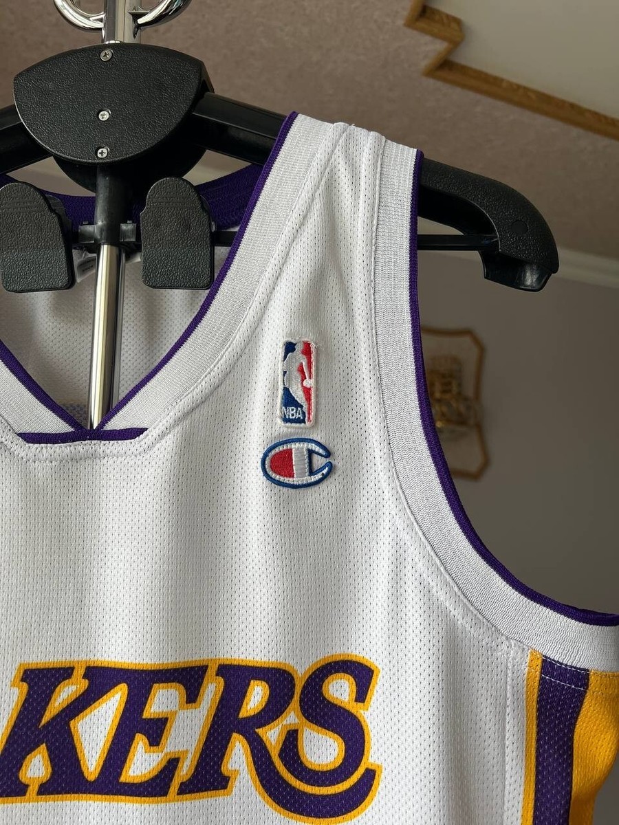 LOS ANGELES LAKERS NBA BASKETBALL JERSEY CHAMPION VINTAGE