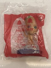 McDonald's Happy Meal, 5 Marvel Studios Heroes Potted Groot Plastic Toy, Sealed