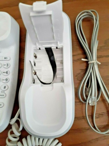 AT&T Trimline Corded Phone Caller ID Digital Display TR1909 - Zdjęcie 4 z 5