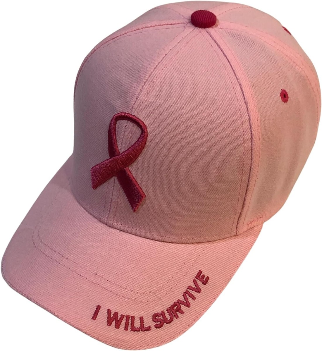 Popfizzy Breast Cancer Awareness Baseball Hats for Women and Girls