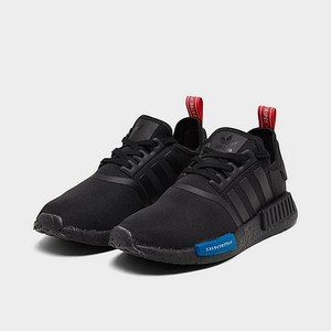 adidas nmd r1 black blue red