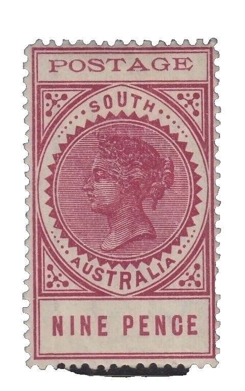 Estampillas de Australia del Sur ligeramente con Bisagras