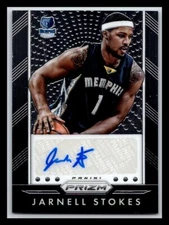 2015-16 Panini Prizm Autographs #6 Jarnell Stokes