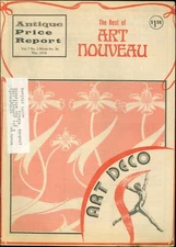1979 Antique Price Report Magazine: The Best of Art Nouveau - Art Deco