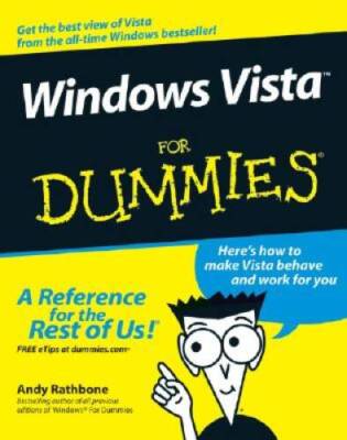 Windows Vista For Dummies - Paperback By Rathbone, Andy - GOOD