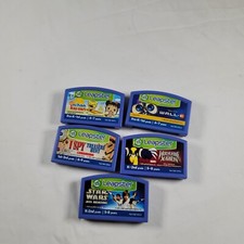 Leapster Learning Game Lot Of Random Assortment Of Games 5 Star Wars,...