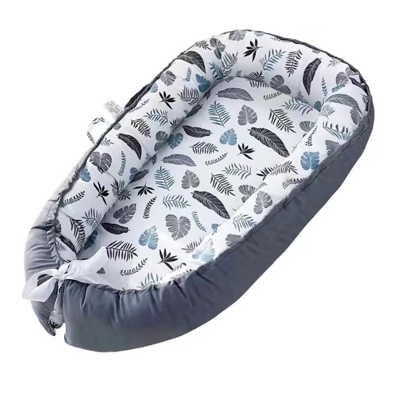 Baby Luxury Lounger for Newborn, Soft Breathable Lounger Cover Fits 0-24 Months