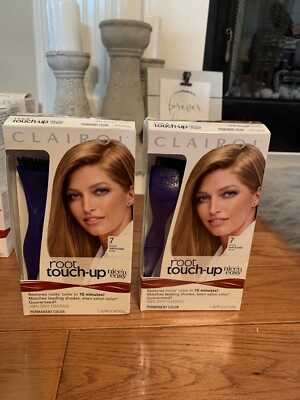 X2 Clairol Nice 'N Easy Root Touch-Up Permanent Hair Color 7 Dark Blonde Shades
