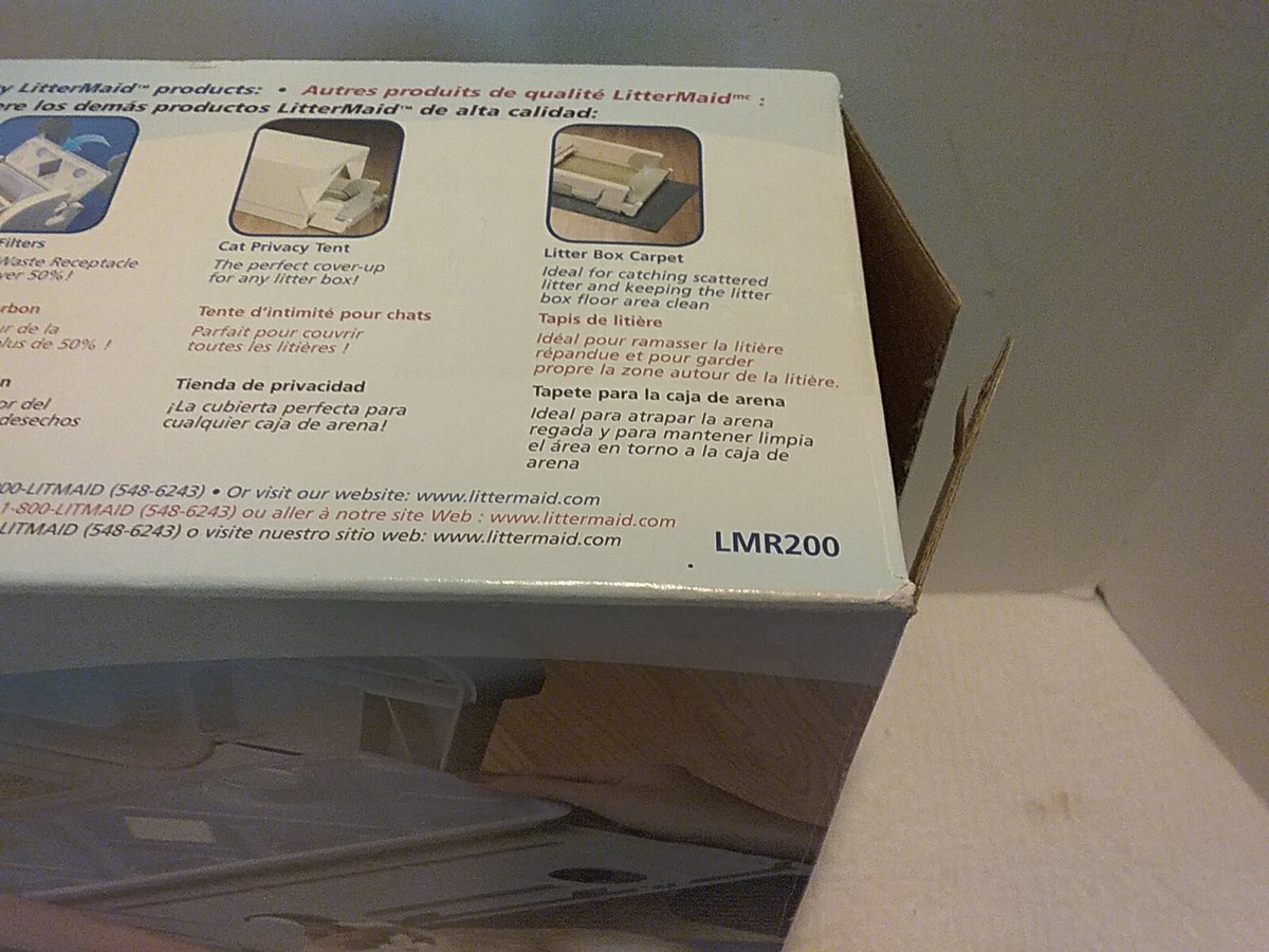 Litter Maid Waste Receptacles LMR200 Cat Litter 12 Count, Open Box