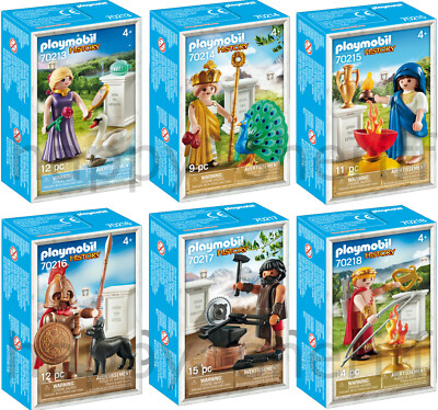 Playmobil All 12 Greek Gods 9149 9150 9523 9524 9525 9526 70213 to