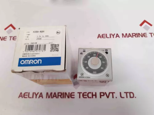 OMRON H3BA-N8H Solid State Timer Relay 1.2S TO 300H 24VDC