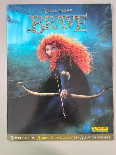 Disney Pixar Brave PANINI Sticker Album Empty no stickers