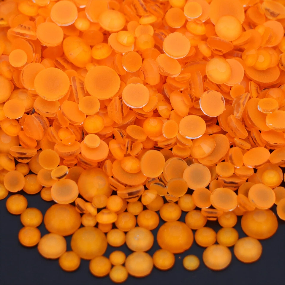 Neon Rhinestones Non Hotfix Flatback Stones Luminous Fluorescence Crystals - Image 4 of 4