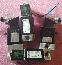 Burkert 3/2 Solenoid Valve 0330 E 5/32 FPM SS...