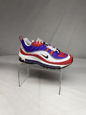 Nike Air Max 98 Raptors Red Physic Purple Alternative Womens ah6799-501 Size 6