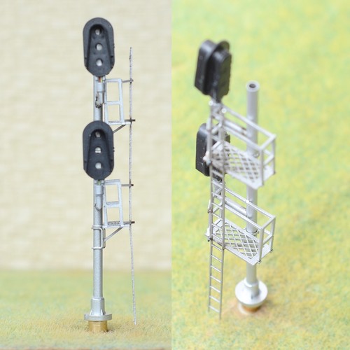 1 x model railroad HO scale Darth Vader signal 2 Head snowshield signal #F2t - Picture 5 of 5