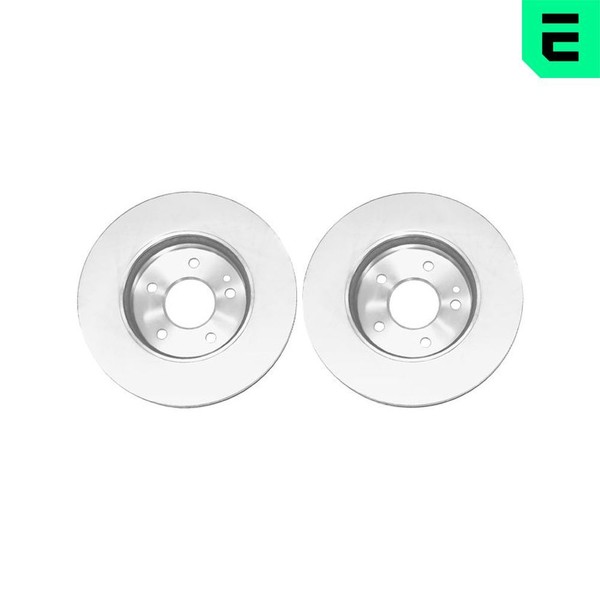 Optimal 2X Bremsscheibe Vorne Ø288 Mm FüR Mercedes-Benz C-Klasse W203 W202 SLK-image